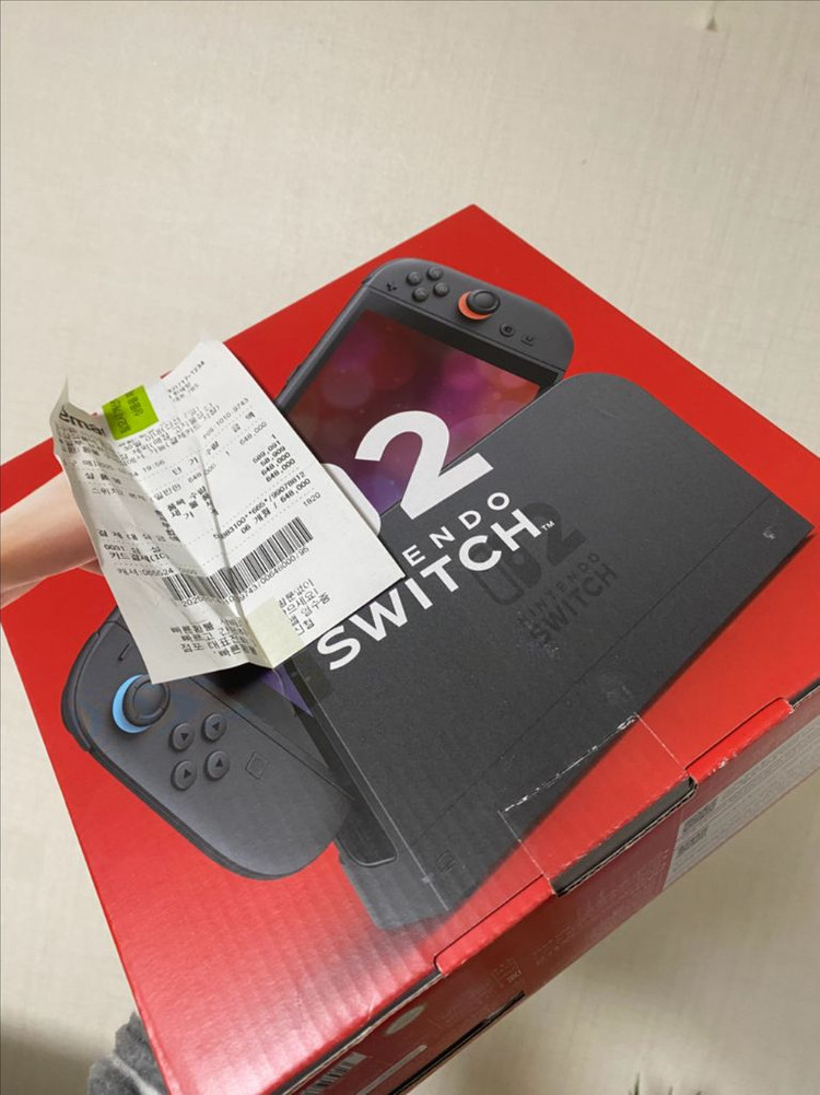 닌텐도 스위치2 + 마리오카트월드 기기외개봉X--1