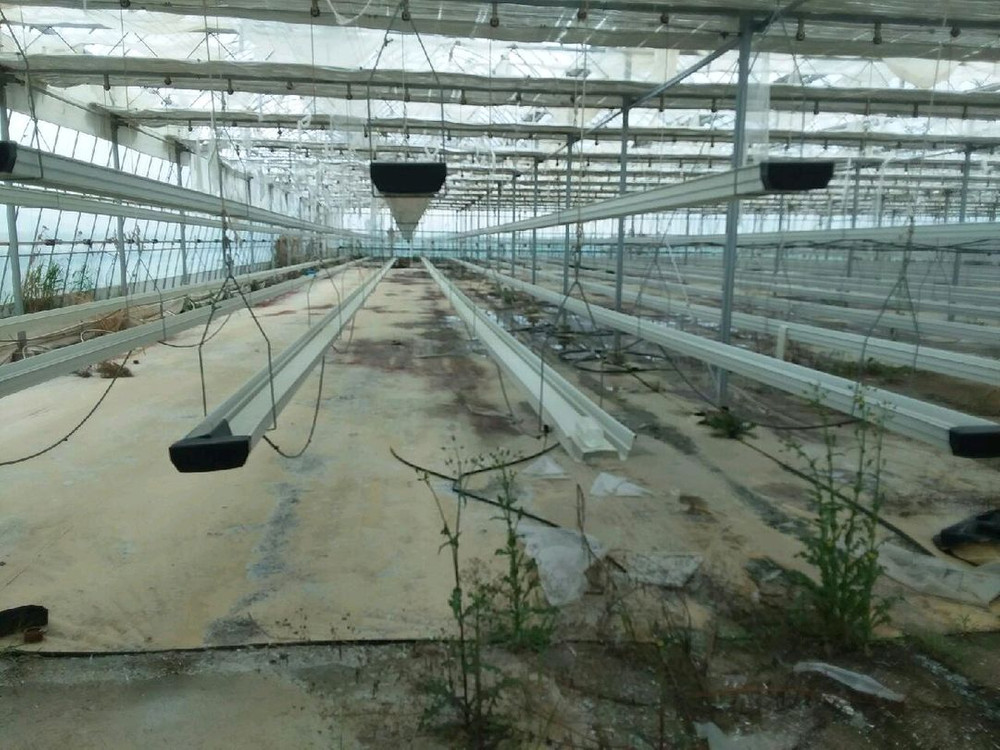 홈통커터 재배상자받침대 철제품 길이4미터정도 이미지