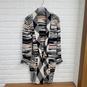 미쏘니 롱 니트 가디건 여성77-88(44) 캐시미어