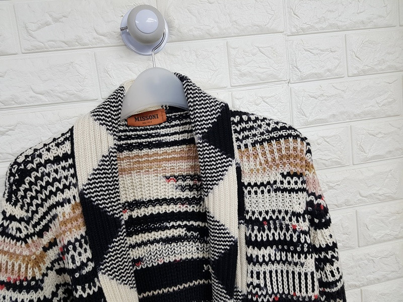 미쏘니 롱 니트 가디건 여성77-88(44) 캐시미어--2