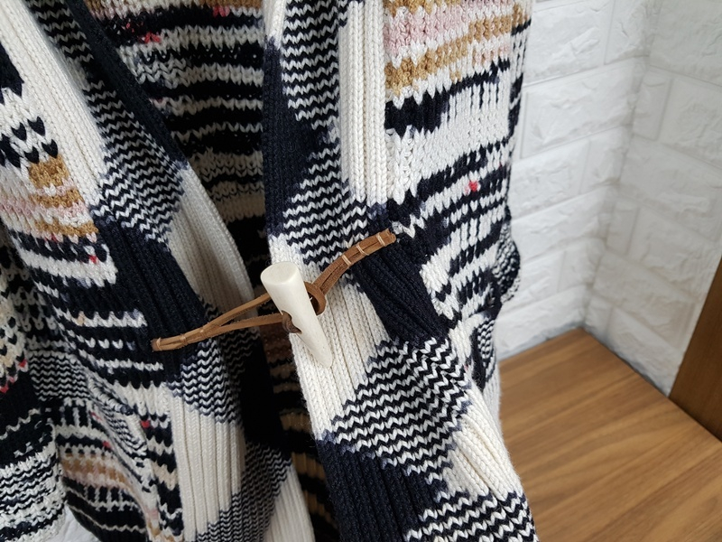 미쏘니 롱 니트 가디건 여성77-88(44) 캐시미어--3