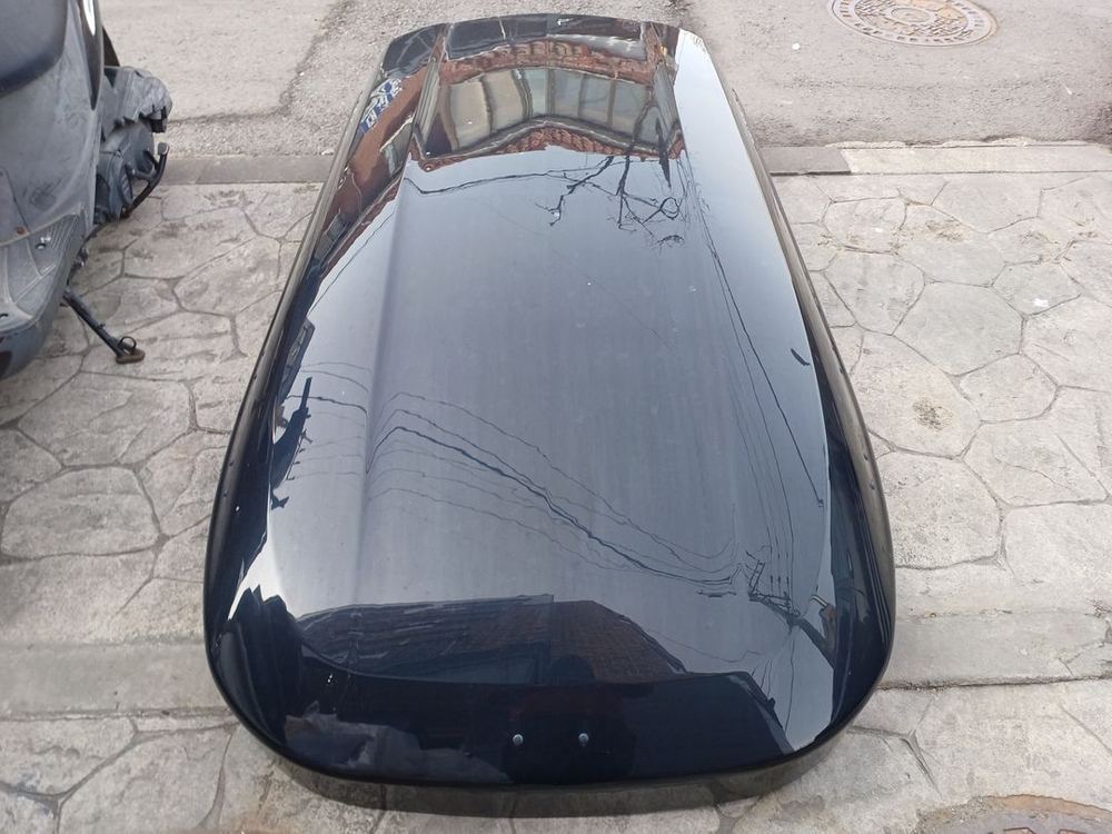 구형 모하비 코토 일체형루프박스(블랙유광)--3