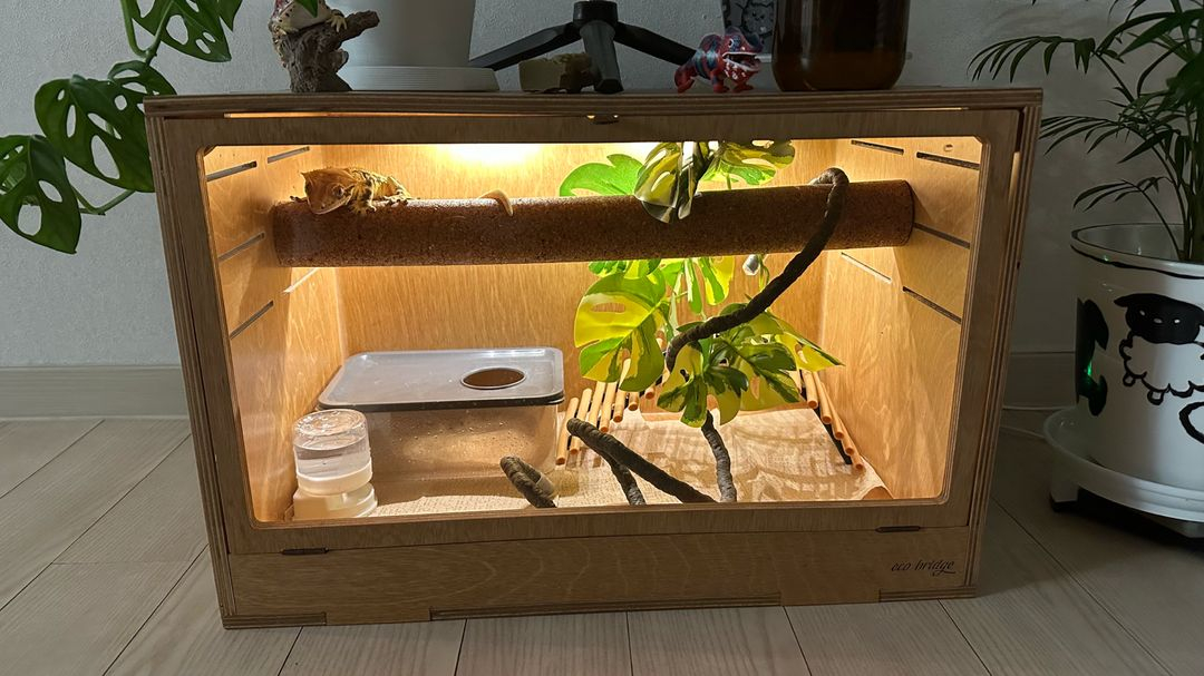 에코브릿지 파충류 사육장 가로형(45*30*30)--3