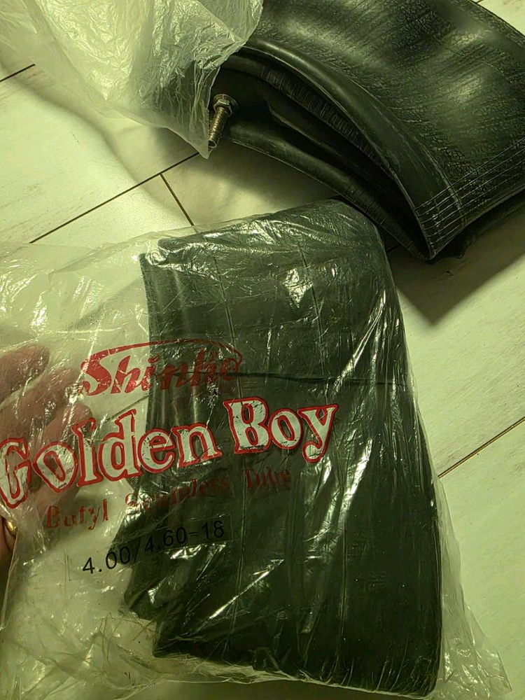 카와사키w800 타이어 앞.뒤 튜브--1