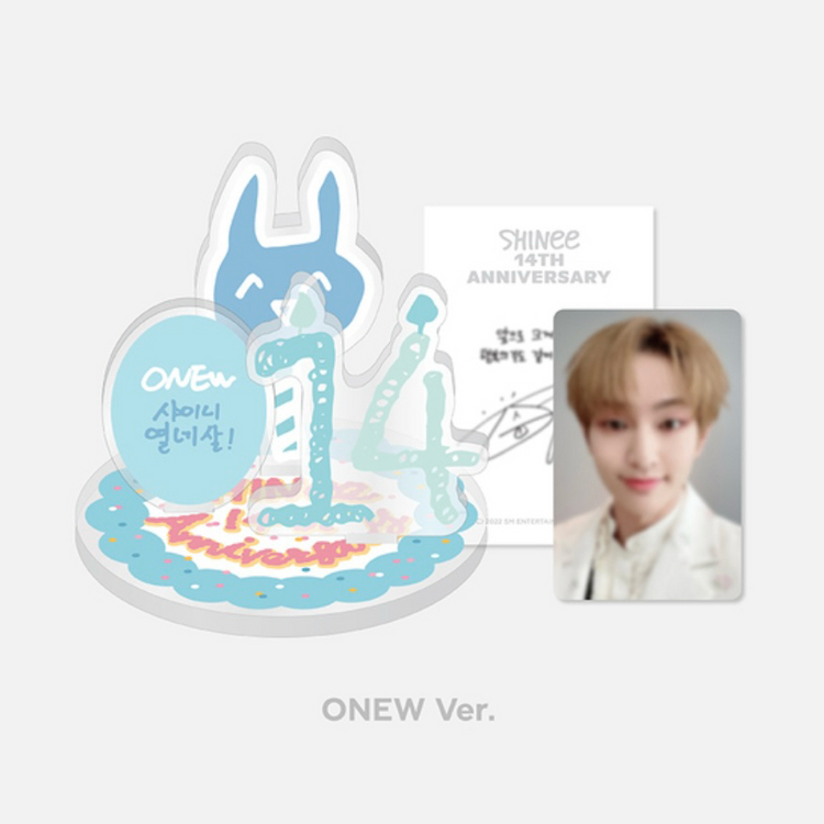 샤이니 온유 14주년 아크릴 스탠드 AR 보이스 카드(포카O) 이미지