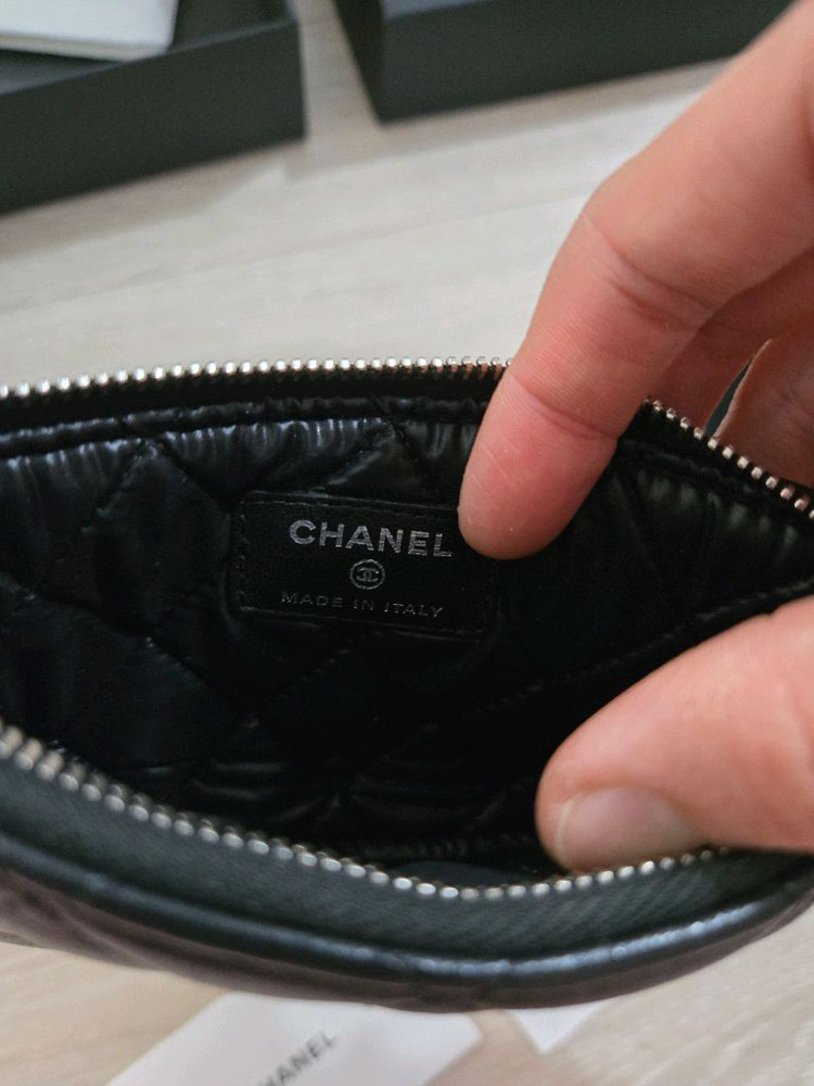 샤넬 미니클러치 지갑 정품--5