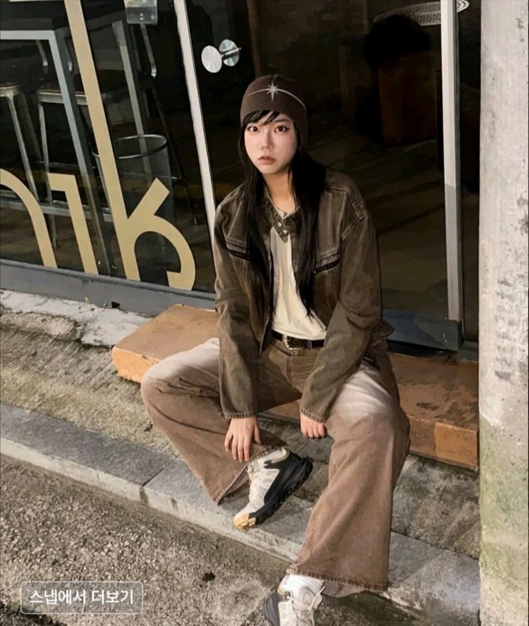 슈퍼서브 공용 워싱 크롭 데님 자켓 청자켓 M(95) 이미지