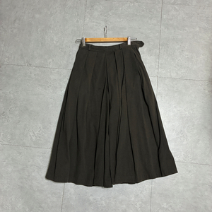 코튼벨 치마바지 플리츠스커트 밴딩스커트 롱스커트