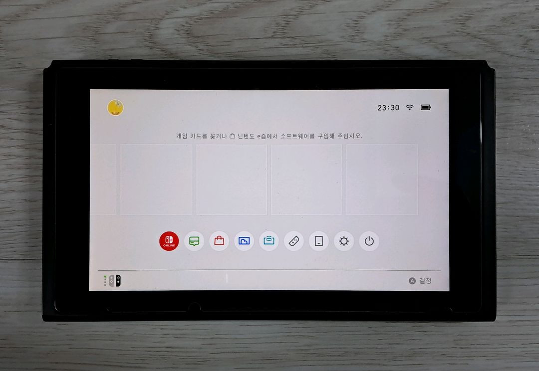 닌텐도 스위치 배터리구형 풀구성 (커펌모델X.라이트값으로 독모드 가능)--1