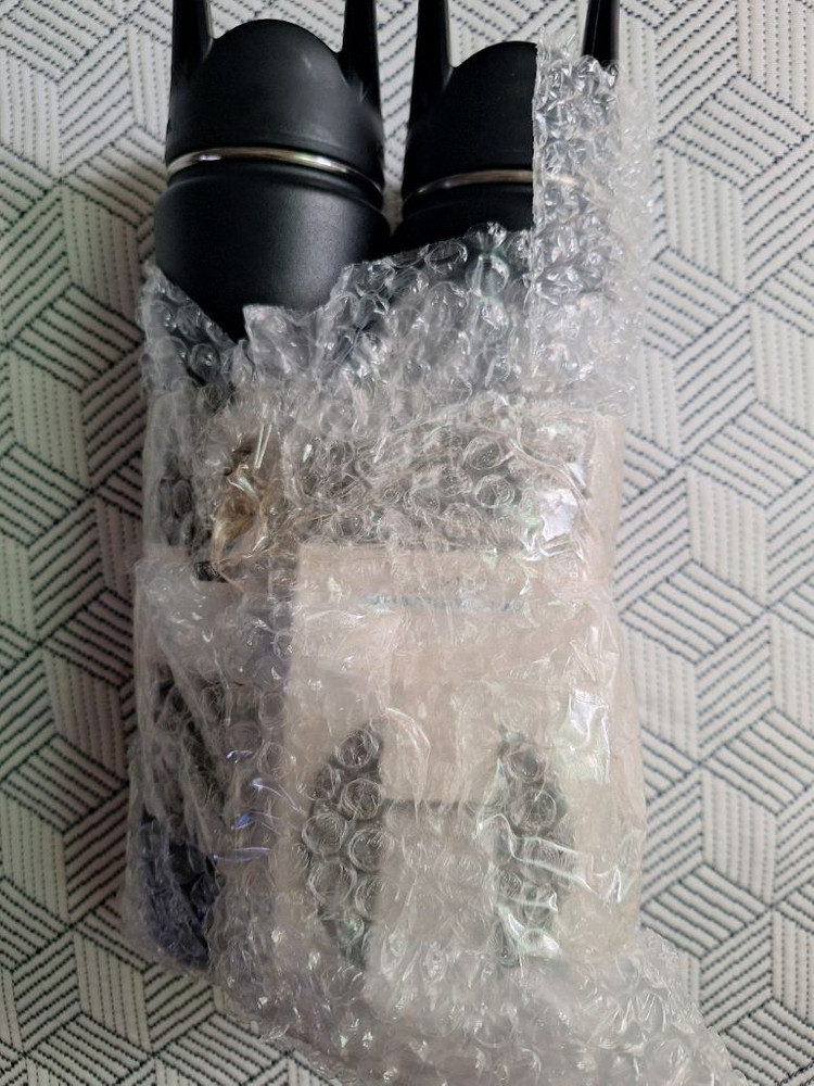 에코베슬 보온병 보냉병 ecovessel summit 써밋 24 709ml 블랙2개 + 퍽 리드뚜껑1개 미개봉제품--0