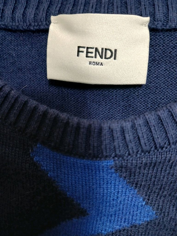 펜디 FENDI 키즈 몬스터 눈 니트 티셔츠 사이즈 4A--2