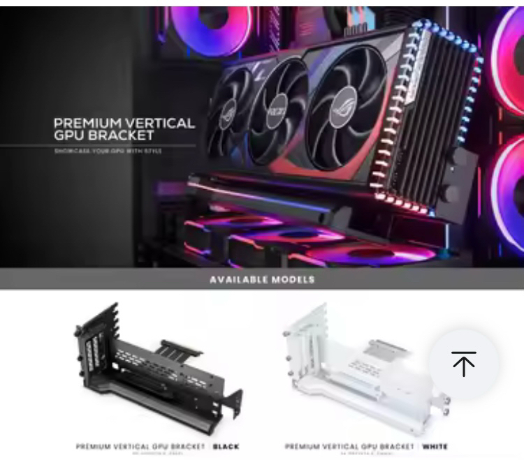 PHANTEKS GPUKT 4.0 ARGB 회전식 비디오 카드 라이저 키트-블랙--1