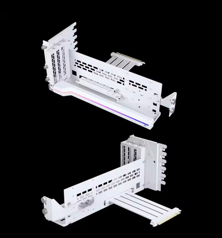 PHANTEKS GPUKT 4.0 ARGB 회전식 비디오 카드 라이저 키트-블랙--6