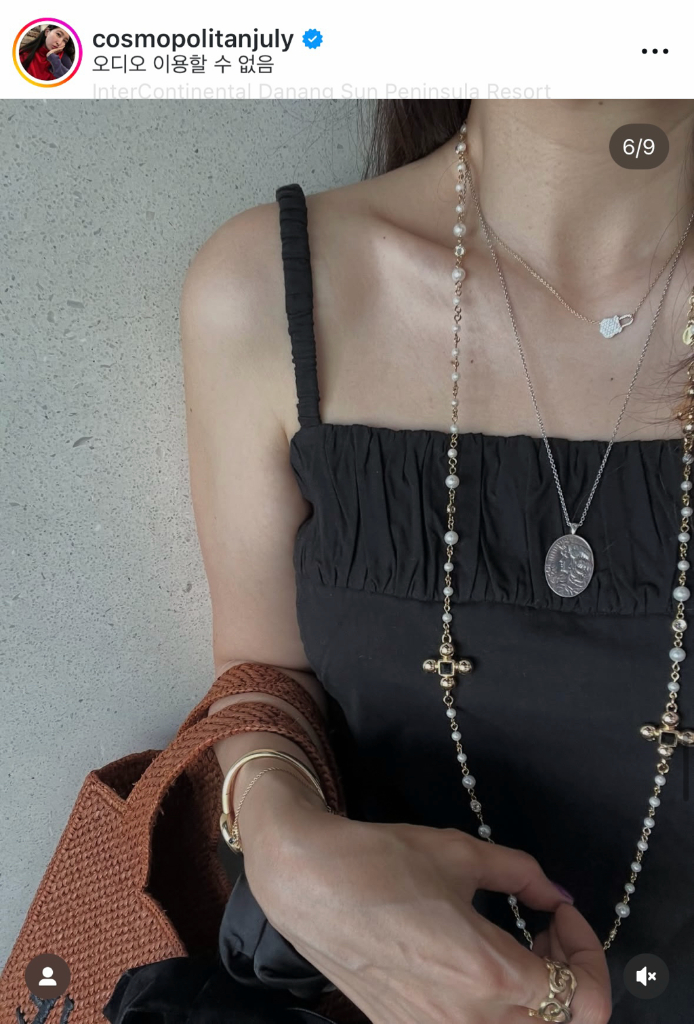 코스모폴리탄줄라이 뷔스티에(새상품)11만택포 lcvy--4