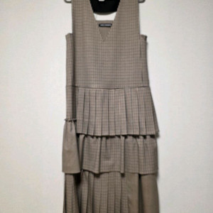 럭키슈에뜨 플리츠 레이어드 원피스