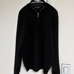 Saks Fifth Avenue 캐시미어 반집업 니트