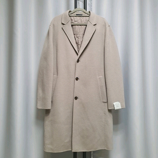 지오지아 코트 프리미엄 핸드메이드 울 자켓--2