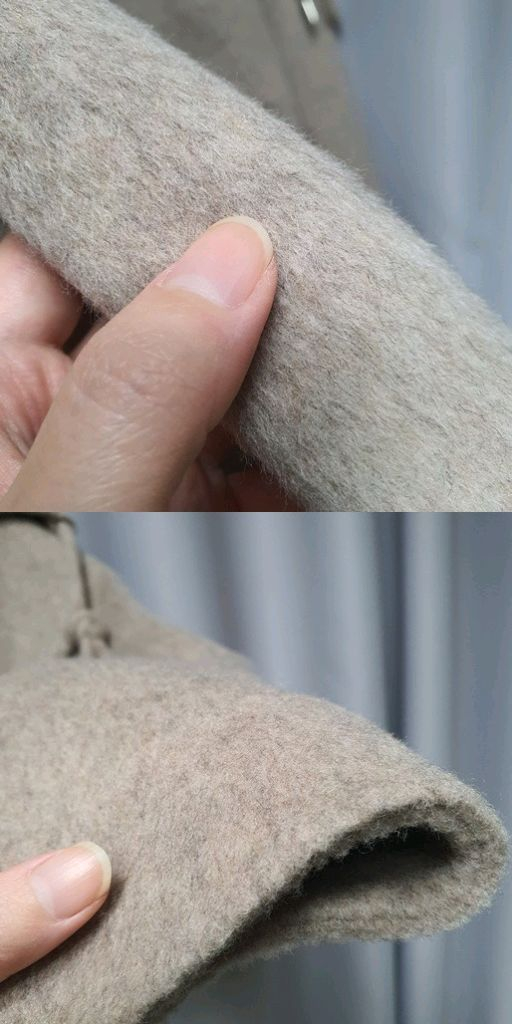 세일러 카라 집업 루즈핏 코트 (라멜로즈 블리스민)--8