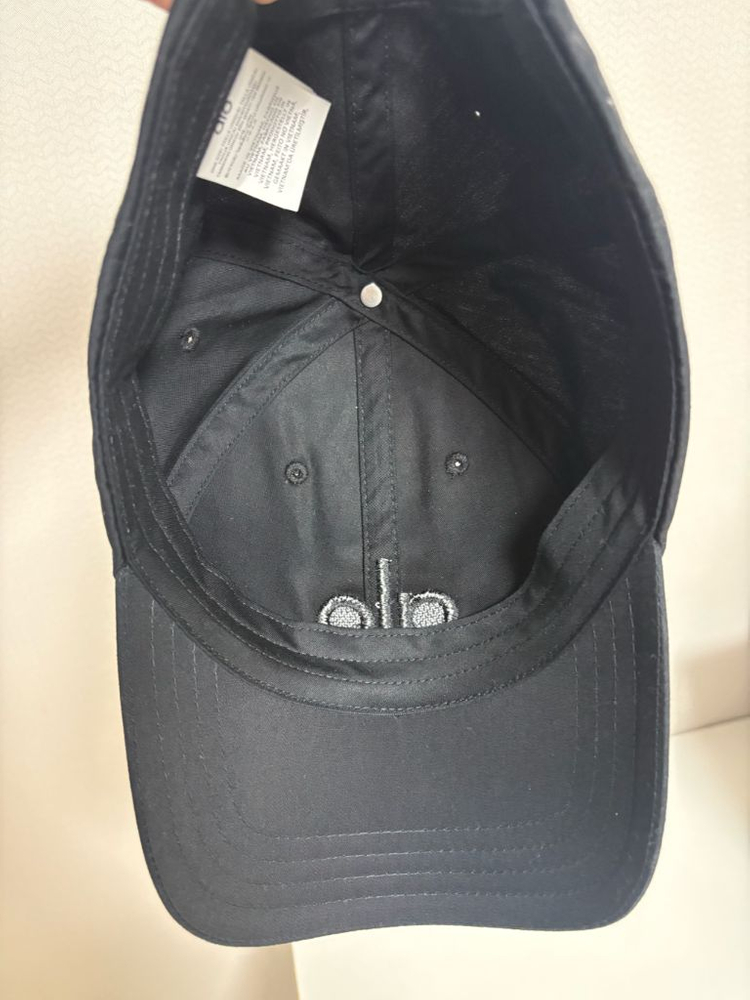 Alo 알로 요가 오프 듀티 캡 블랙--2