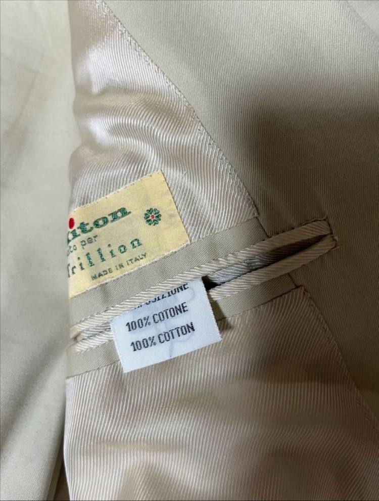 키톤(Kiton) 남성 정장 셋업 면수트--1