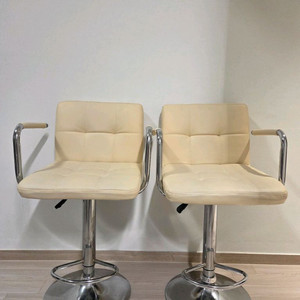 바 식탁 의자 스툴 높낮이 조절 2개일괄