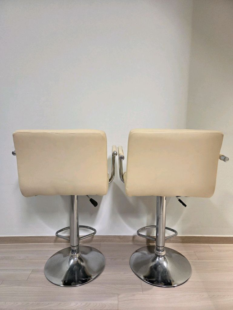 바 식탁 의자 스툴 높낮이 조절 2개일괄--1