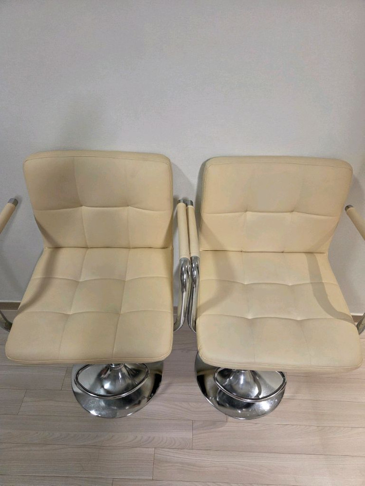 바 식탁 의자 스툴 높낮이 조절 2개일괄--4