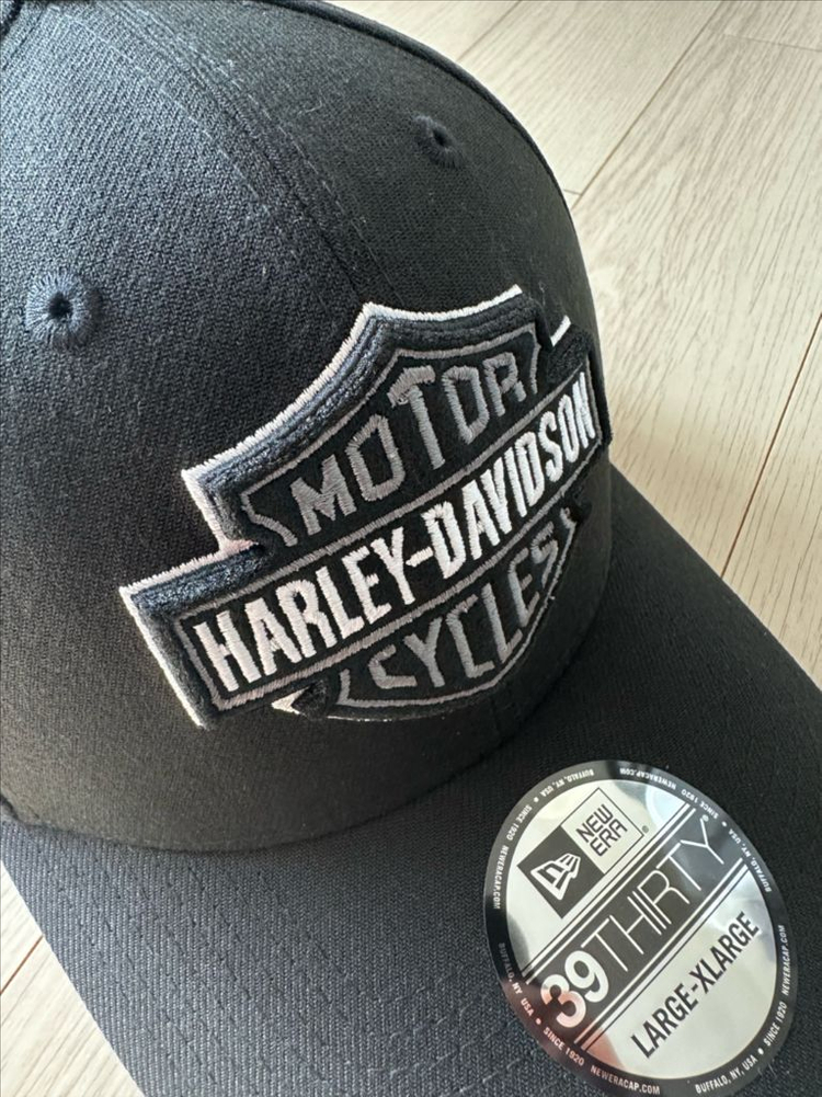 (새상품) 할리데이비슨 남성 토널 39THIRTY 야구모자 BLACK (L-XL)--1