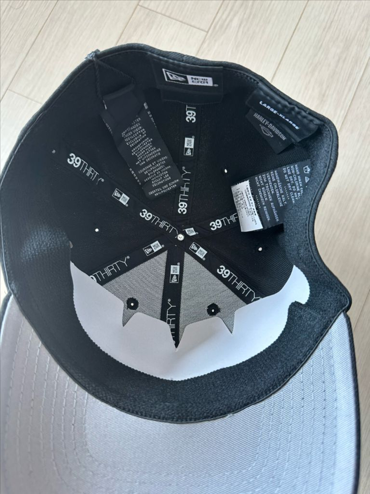 (새상품) 할리데이비슨 남성 토널 39THIRTY 야구모자 BLACK (L-XL)--4