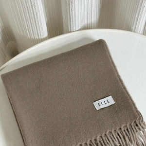 ELLE 엘르 브라운 머플러