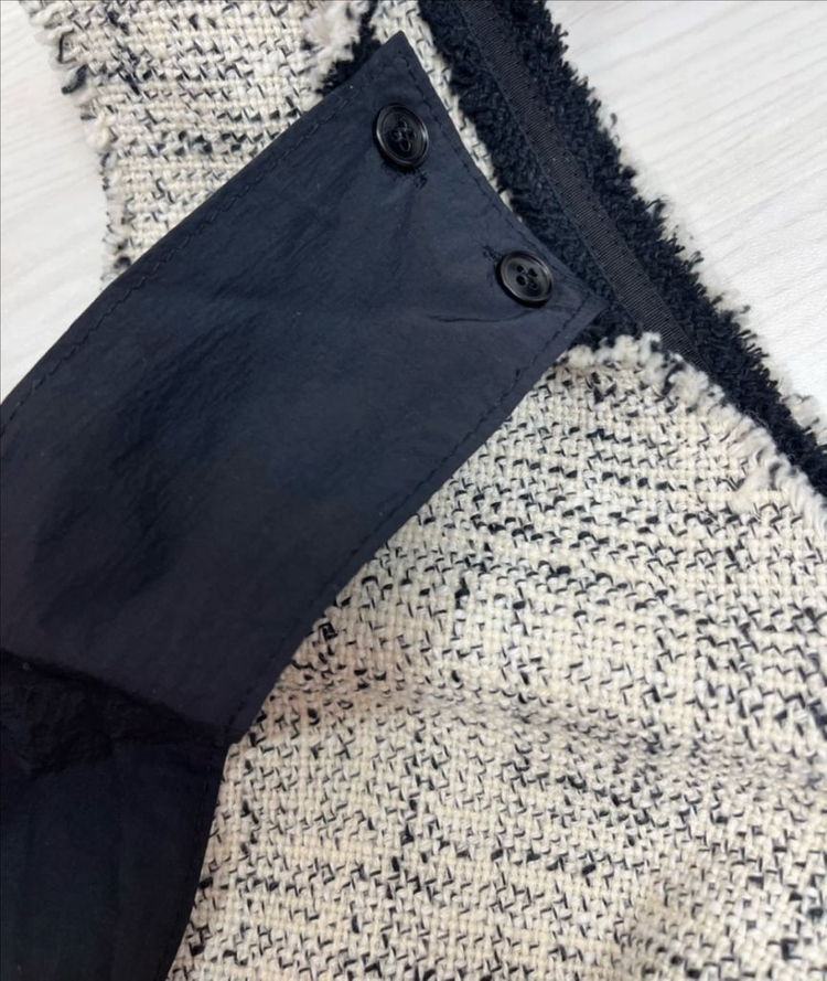 [새상품]한섬90% 마인 트위드 원피스--6