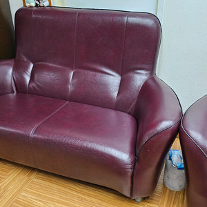 가죽소파 1,2인용
