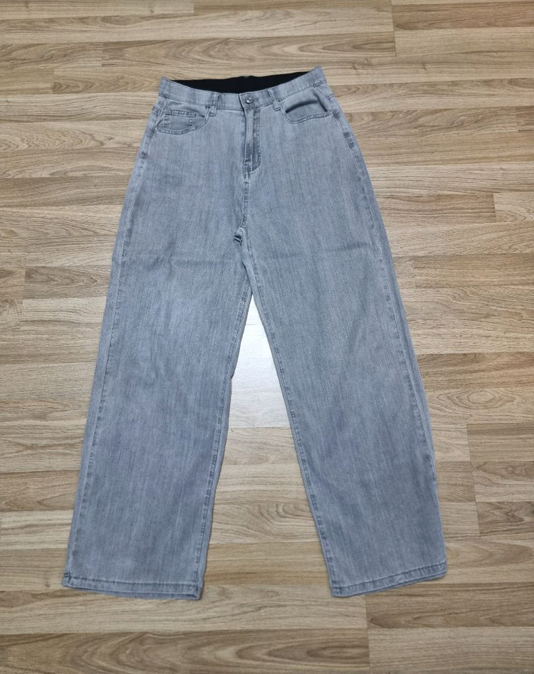 여름용 청바지 그레이 데님진 27 이미지
