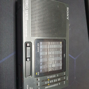 소니 sony 12밴드 단파라디오 빈티지 스테레오 라디오 이미지