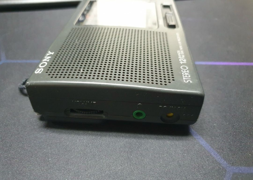 소니 sony 12밴드 단파라디오 빈티지 스테레오 라디오 이미지