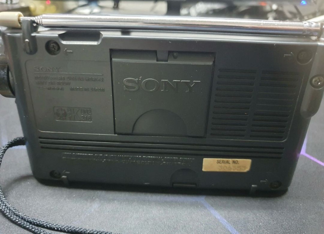 소니 sony 12밴드 단파라디오 빈티지 스테레오 라디오 이미지