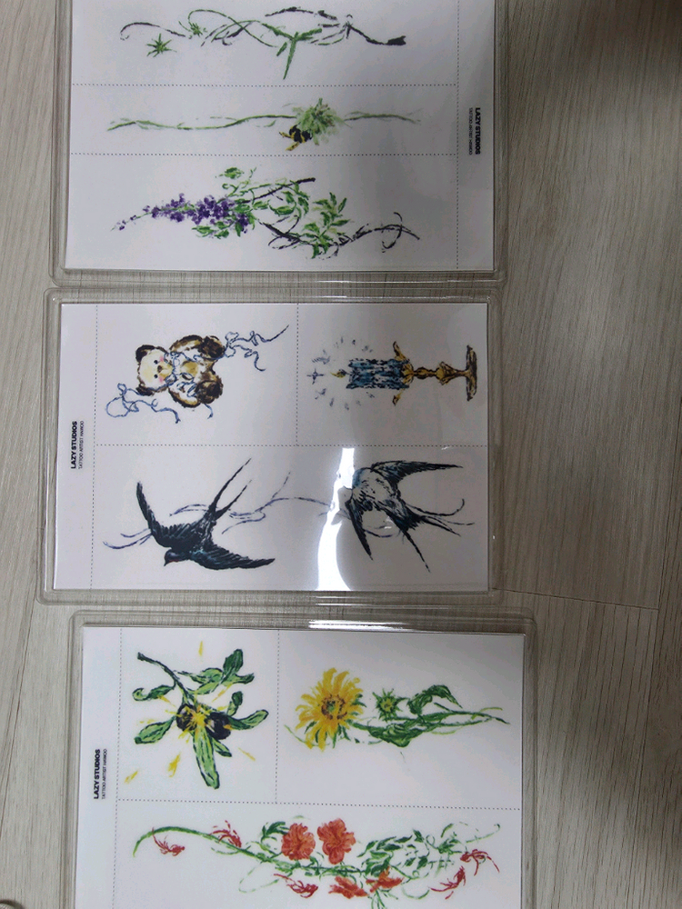 타투 스티커 세트--1