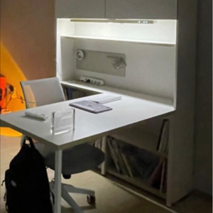 데스커 책장 책상 의자 세트