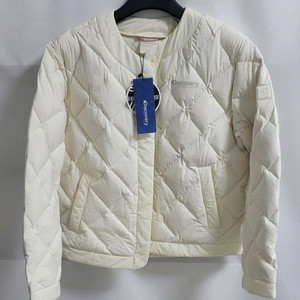 새상품)디스커버리 여성 구스다운 튜브 경량패딩 이미지