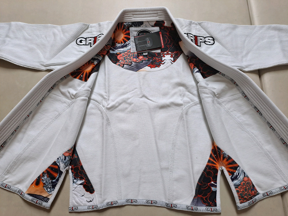 새상품) 그립스 시크릿 웨폰 2.0 화이트 주짓수 도복--1