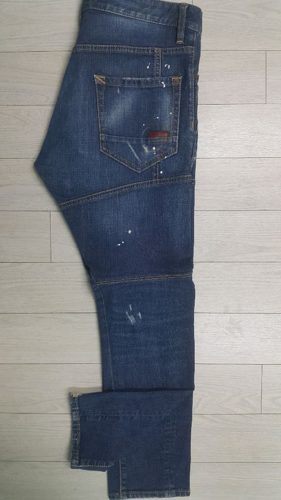 [정품] 디스퀘어드2(사방스판) 레드탭 타이티 바이커진 34인치(No.746)이태리판!--9