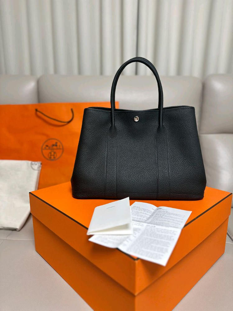 에르메스 가죽 가든파티36 국내매장--1