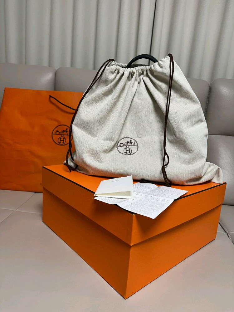 에르메스 가죽 가든파티36 국내매장--3