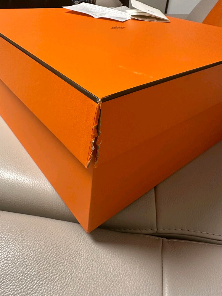 에르메스 가죽 가든파티36 국내매장--4