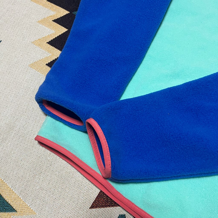 파타고니아 신칠라 투톤 컬러 스냅티 XL--2