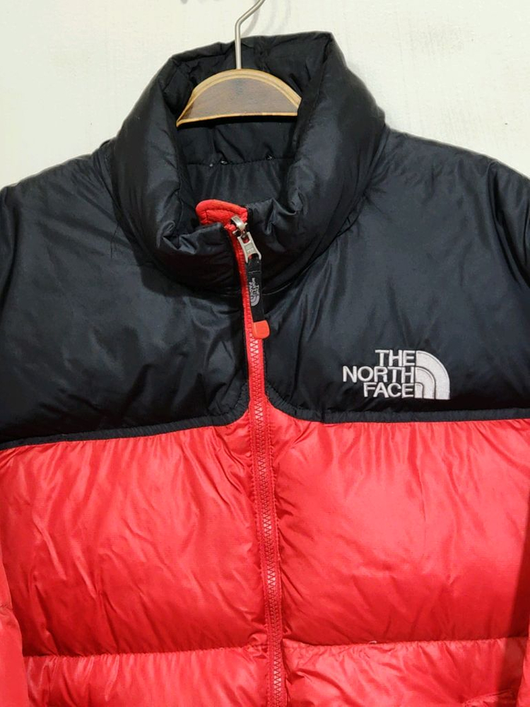 (100) 노스페이스 눕시패딩 점퍼 검빨 거위털 700 구스다운 자켓 이미지