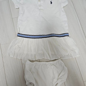 베이비 폴로 원피스 24m 세트