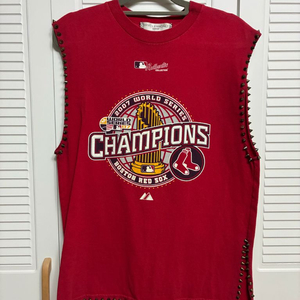 드라이클린온리 레드 슬리브리스