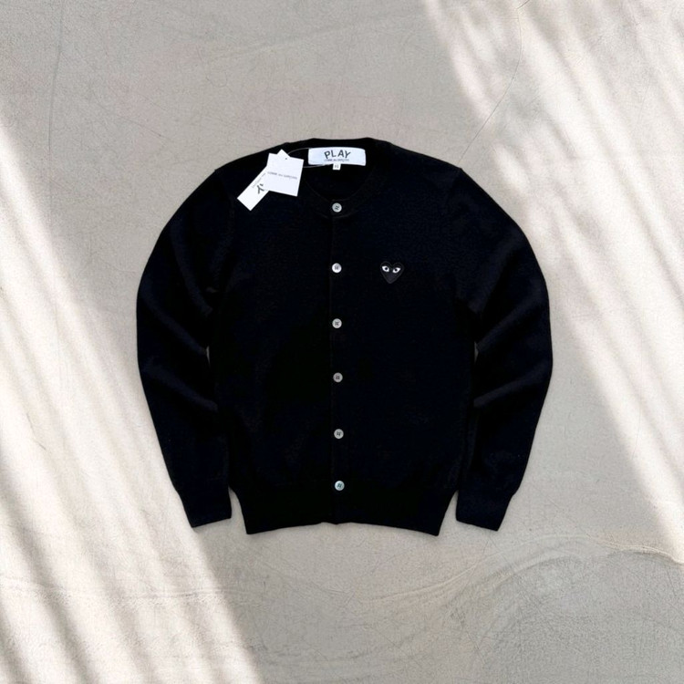 꼼데가르송 하트와펜 라운드 가디건--3