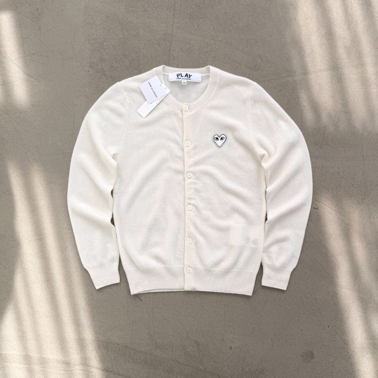 꼼데가르송 하트와펜 라운드 가디건--4